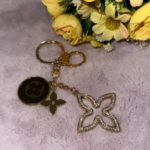 Key Chain from Authentic LV Material